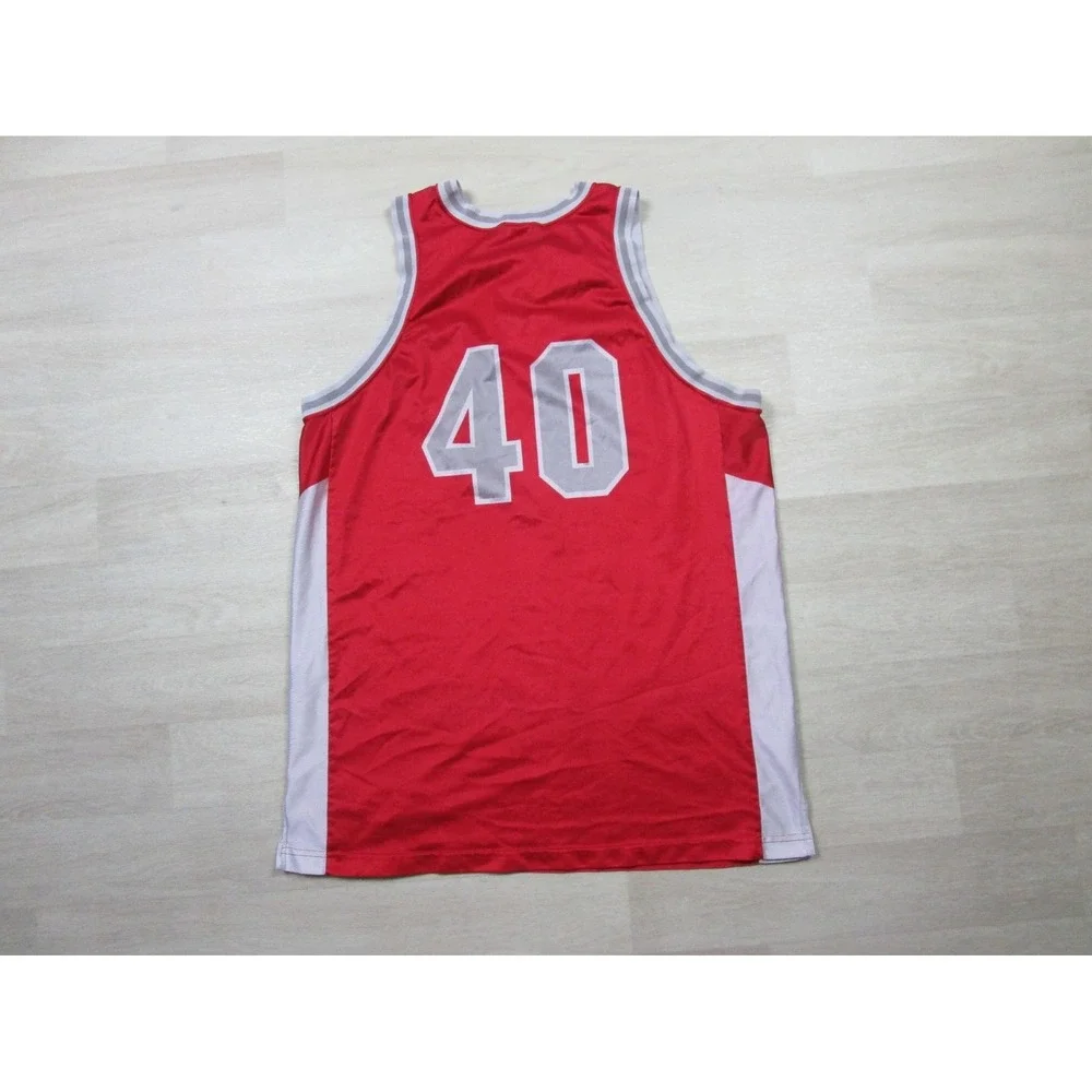 Vintage 1990's Ohio‎ State Buckeyes Nike NCAA Basketball Jersey 40 (XL) #40 OSU